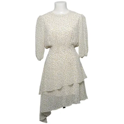 Dress (White, Yellow, Green) from Adoore Polyester