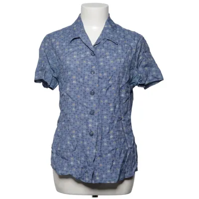 Korte mouwen shirt (Blauw, Wit) van Piretta Viscose