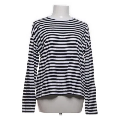 Långärmad t-shirt (Svart, Vit) från Noisy May Bomull