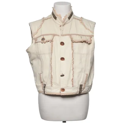 Jeansvest (Beige) fra Marc Lauge Bomuld