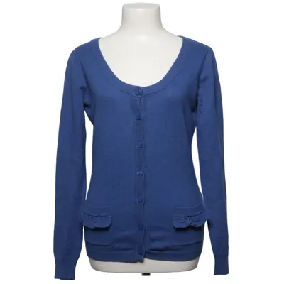 Cardigan (Bleu) de Rules by Mary Coton, Polyamide, Laine