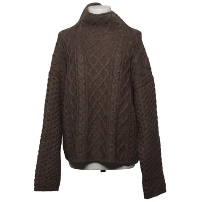 Polotröja (Brun) från Soft Goat Kashmir, Ull