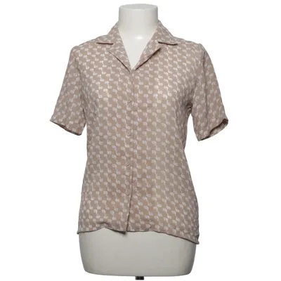 Chemise à manches courtes (Beige) de Smiley Vintage