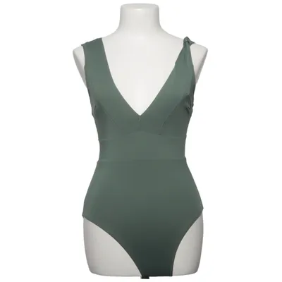 Maillot de bain une pièce (Vert) de H&M Élasthane, Polyamide, Polyester