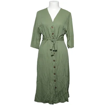 Skjortklänning (Grön) från Koton Polyester, Viskos