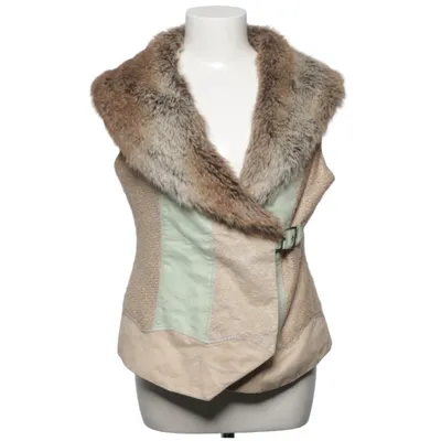 Outer vest (Beige, Green, Brown) from Repeat Acrylic, Polyester