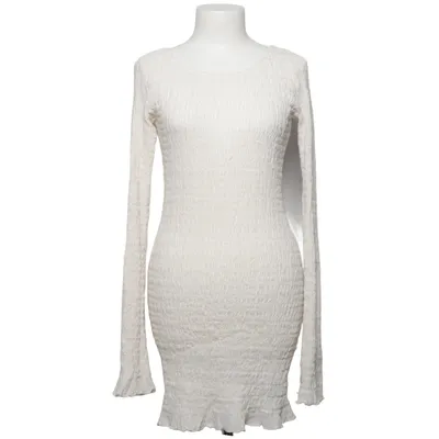 Kjole (Hvid) fra Pull & Bear Bomuld, Elastan, Polyester