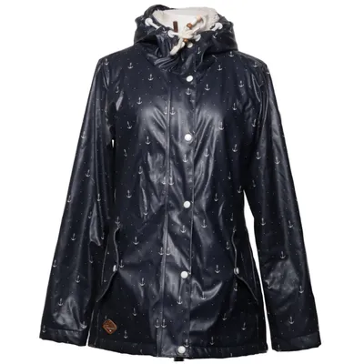 Regenjack (Blauw, Wit) van Ragwear Polyester