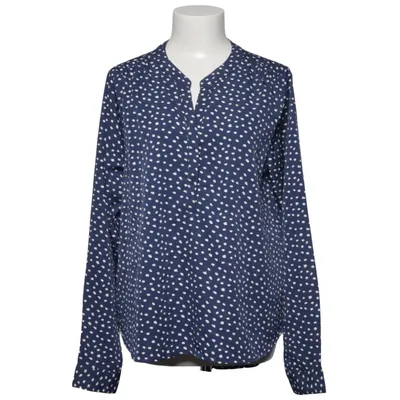 Blouse (Blue, White) from Blend She Polyester