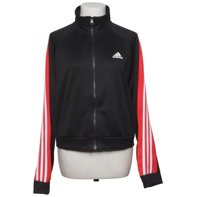 Trainingsjack (Zwart, Rood, Wit) van Adidas Gerecycled polyester