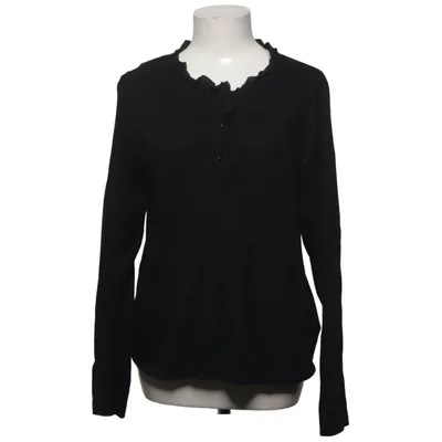 Henley shirt (Zwart) van Cream Katoen, Modal