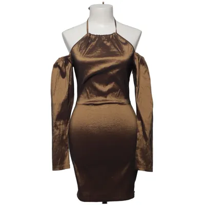 Cocktailjurk (Bruin) van Boohoo Petite Elastaan, Polyester