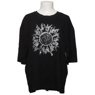 T-shirt (Zwart) van Emmiol Katoen, Elastaan, Polyester