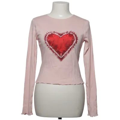 Långärmad t-shirt (Rosa, Röd) från Miss Selfridge Bomull