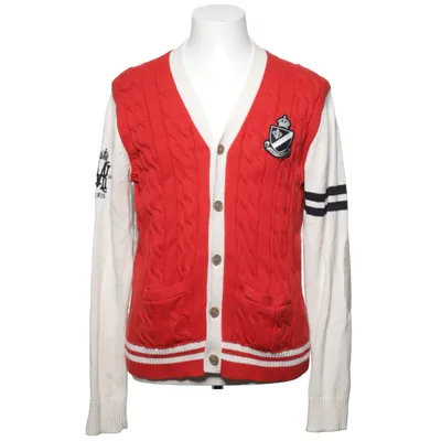 Cardigan (Red, White) from Morris Cotton