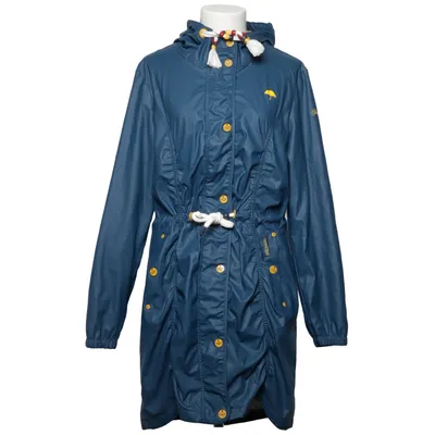 Manteau imperméable (Bleu) de Schmuddelwedda Coton, Polyester, Polyuréthane
