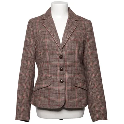 Blazer (Brown, Red, Beige) from L.O.G.G by H&M Polyester, Viscose, Wool