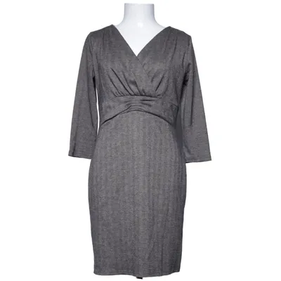 Klänning (Brun, Svart) från ESPRIT Collection Elastan, Polyester, Viskos