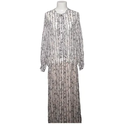 Maxi dress (Beige, Black, Multicolored) from 8pm Viscose