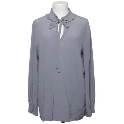 Blouse (Blue) from Steffen Schraut Elastane, Silk