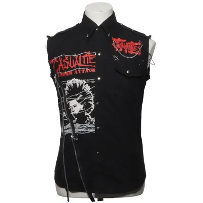Biker vest (Black, Red, White) from Lancia