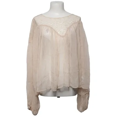 Bluse (Beige) fra Hunkydory Nylon, Viscose