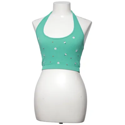 Halternecktopp (Grön, Vit, Röd) från Zara