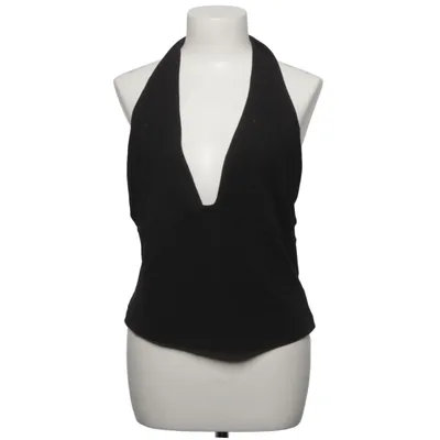 Halter neck top (Black) Elastane, Polyester