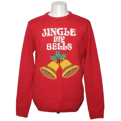 Christmas sweater (Red, Multicolored) from New Look Men Acrylic