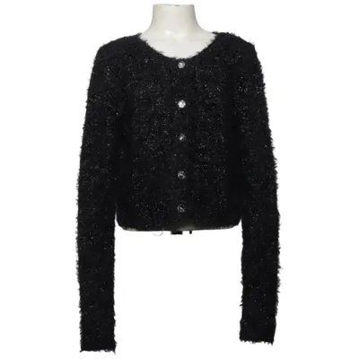 Cardigan (Noir) de Kaxs by KappAhl Acrylique, Fibre métallique, Polyamide