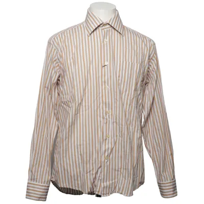 Shirt (Wit, Geel, Bruin) van Stones Katoen