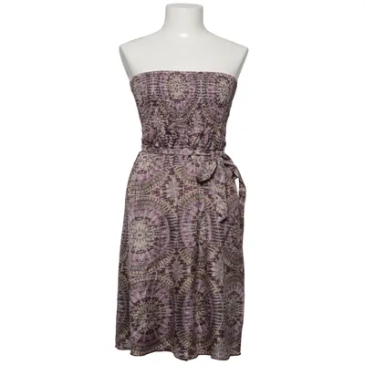 Jurk (Lila, Beige) van ESPRIT Collection Acetaat, Zijde
