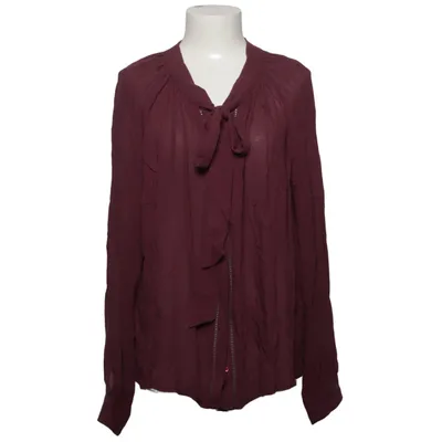 Strikblouse (Lila) van Mango Suit Viscose