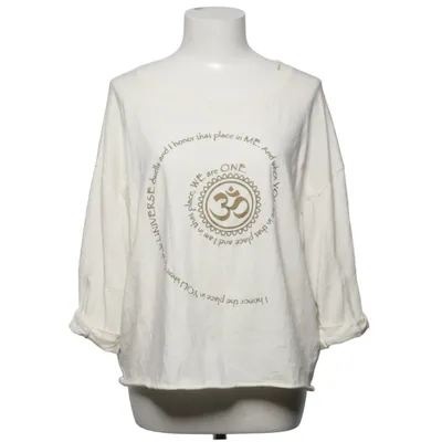 Langærmet t-shirt (Hvid) fra Santa Ni Elastan, Økologisk bomuld