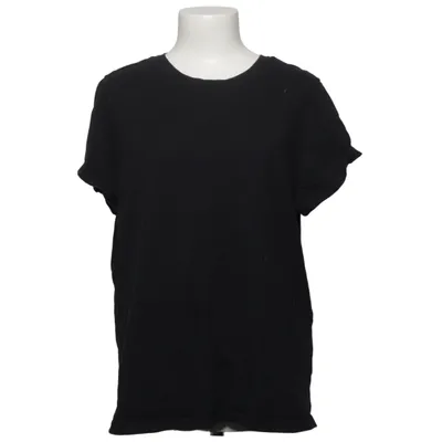 T-shirt (Zwart) van H&H Katoen, Gerecycled polyester