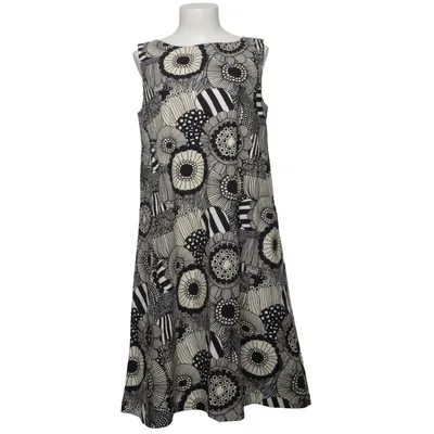 Dress (Black, White) from Marimekko x Uniqlo Cotton