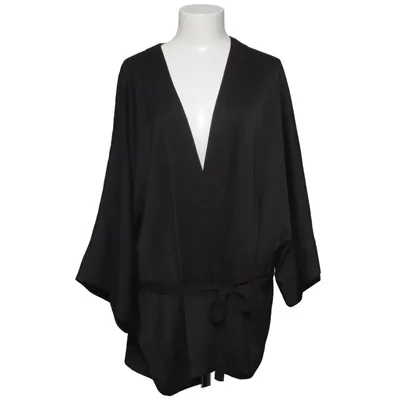 Kimono (Sort) fra Mat. Polyester
