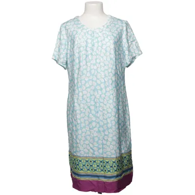Dress (Blue, White, Multicolored) from Modee Polyester, Viscose