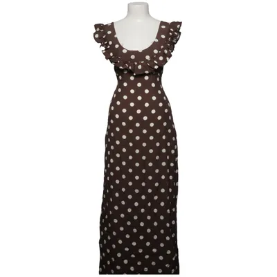 Maxi dress (Brown, White) from Design by Si Viscose