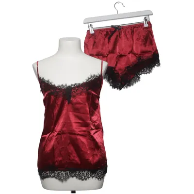 Pyjamas (Röd, Svart) Bomull, Polyester