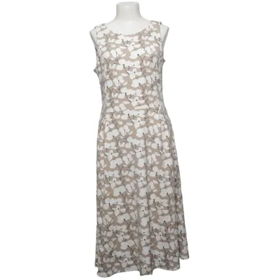 Dress (Beige, White) from Beach Time
