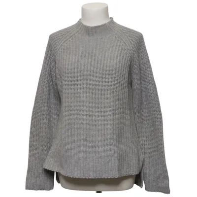 Strickpullover (Grau) von Ströms Kaschmir, Merinowolle, Polyamid, Viskose