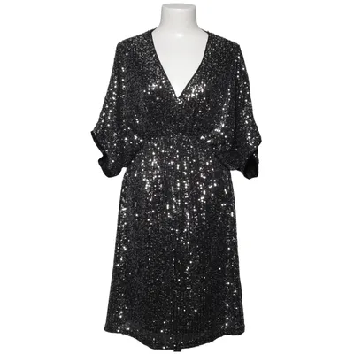 Robe de cocktail (Noir, Argent) de JS Millenium Polyester