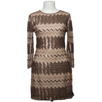 Robe de cocktail (Beige, Marron) de Essenza