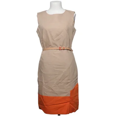 Kjole (Beige, Orange) fra Natan Collection Bomuld, Linned
