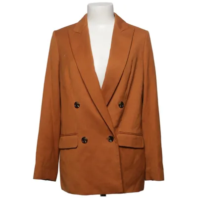 Blazer (Bruin) van Marks & Spencer Polyester, Viscose, Wol