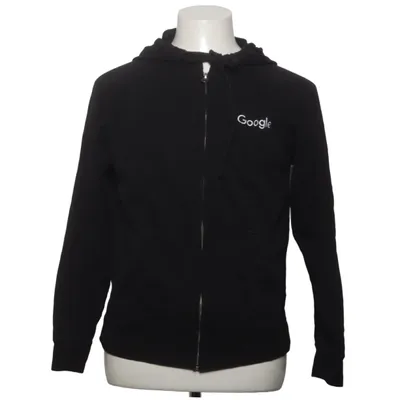 Hoodie (Black) from Google Cotton, Polyester