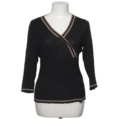 Top (Black, Beige) from August Silk Cashmere, Cotton, Silk