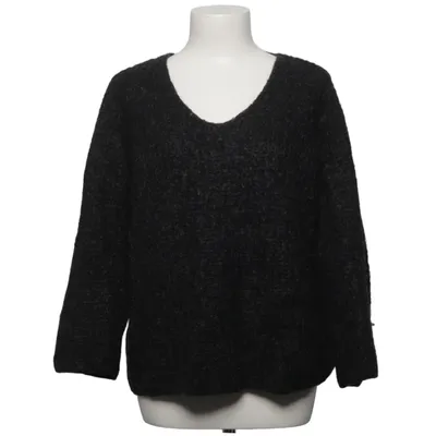Sweater (Gray) from Lene Sand Merino wool, Mohair, Polyamide