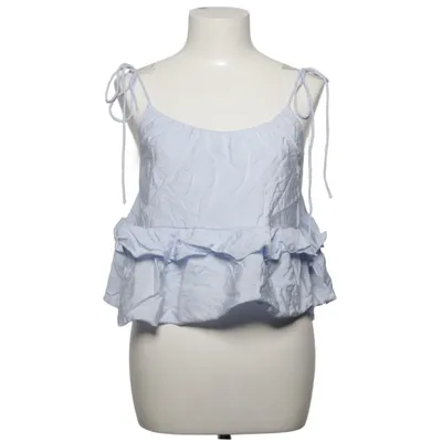 Halterneck top (Blå) fra Nelly Bomuld, Polyamid, Viscose